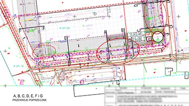 Konstrukcje nawierzchni dróg wewnętrznych - Hines DPD Warszawa